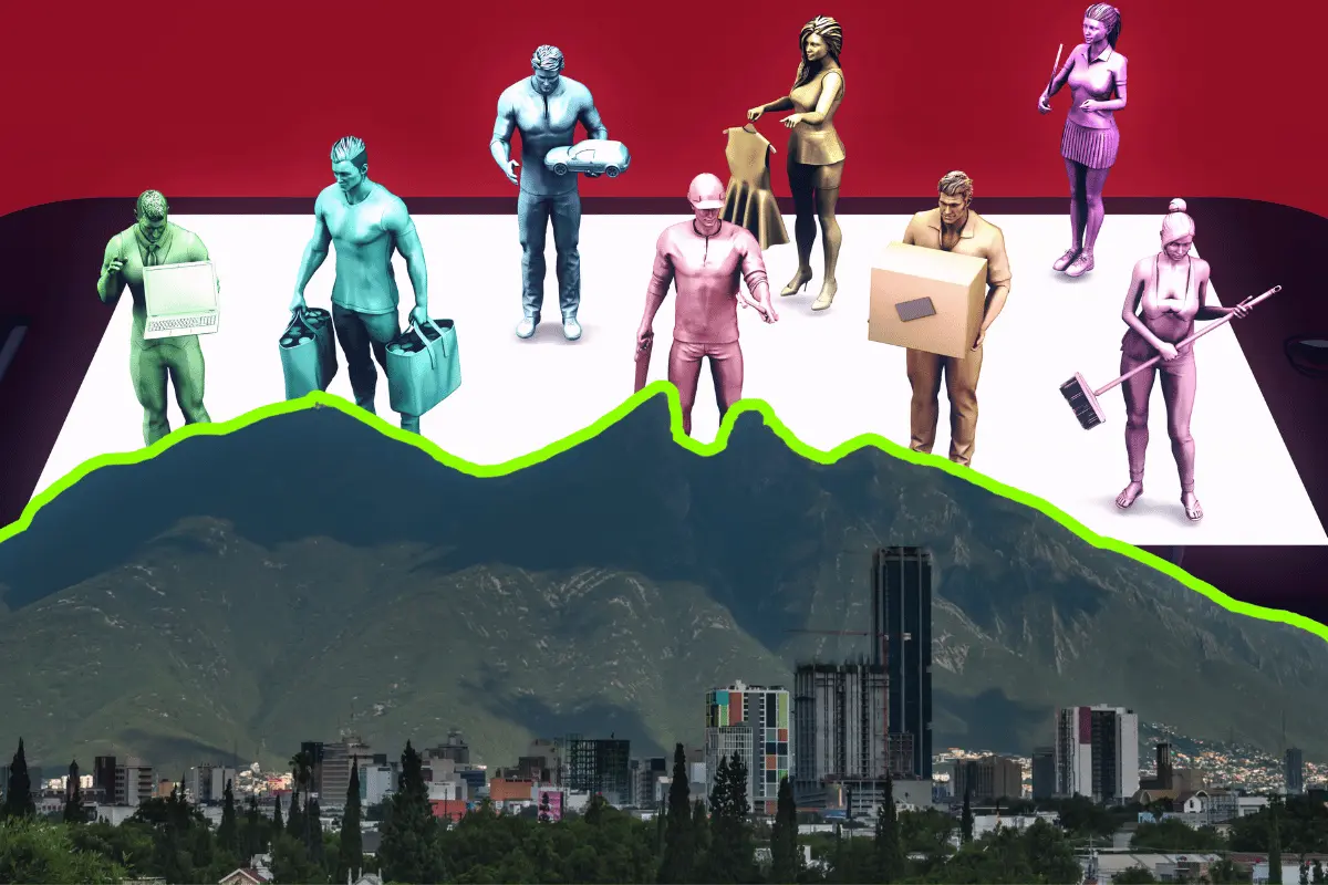 En Monterrey y su área metropolitana, la economía gig ha ganado terreno en sectores como transporte, comida, diseño y tecnología. Foto: Canva.