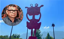 Conoce a Sergio Hernández: el artista oaxaqueño detrás de “Niña Cangrejo” en San Pedro Garza García