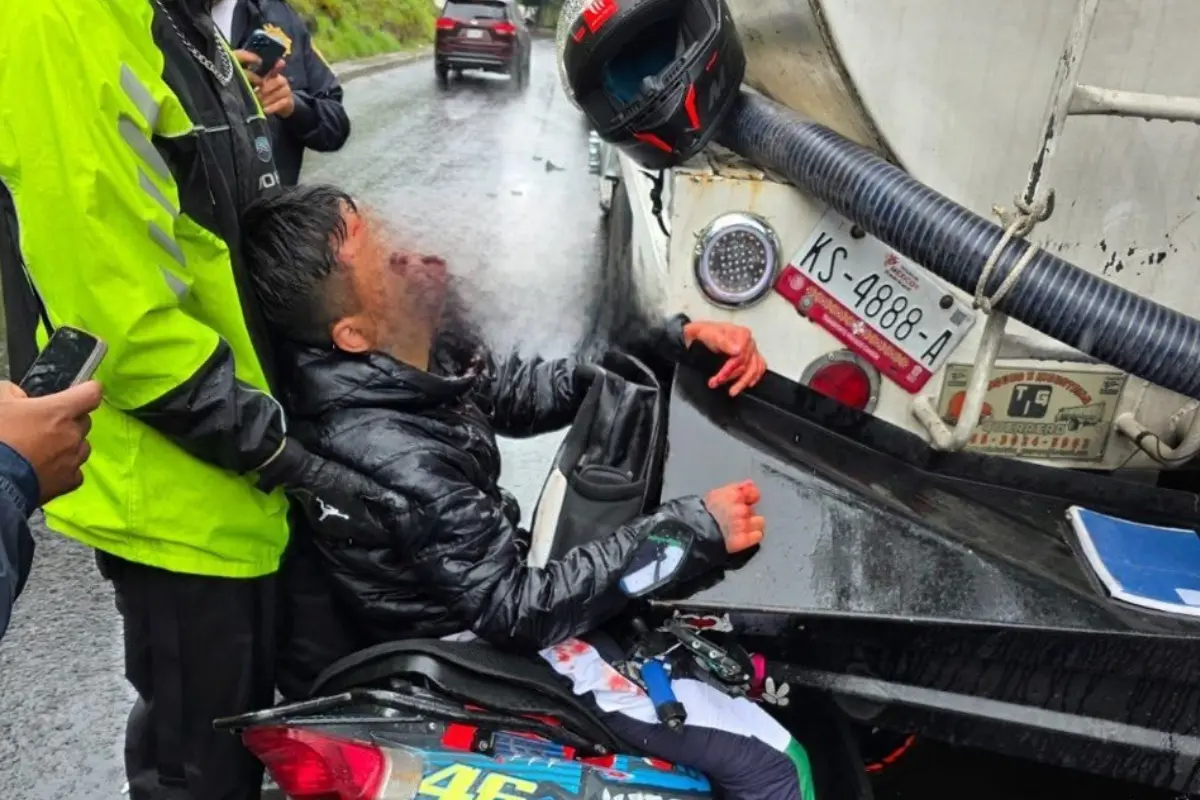 Accidente en Álvaro Obregón. Foto: X @anethleontv