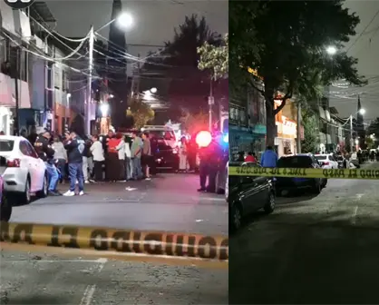 Ataque directo deja un hombre sin vida y otro herido en Iztacalco