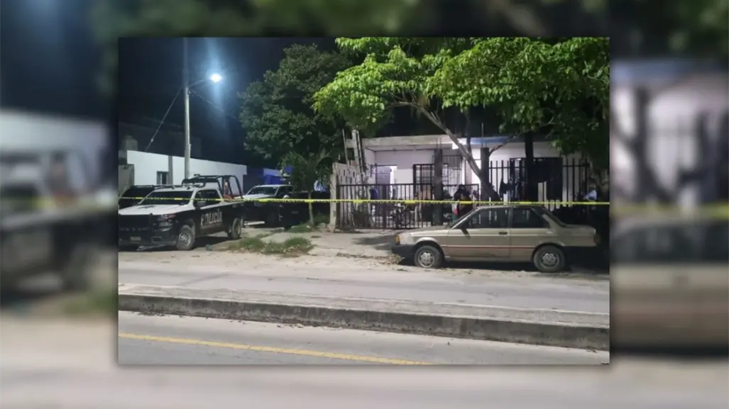 Hombre es asesinado a balazos en avenida en ejido de Quintana Roo