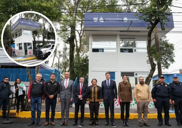Clara Brugada inaugura módulo de seguridad y anuncia recuperación de 500 más en CDMX