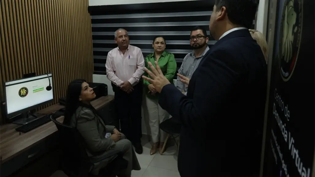 Inauguran Cabina Virtual en Vallecillo para facilitar denuncias y orientación jurídica