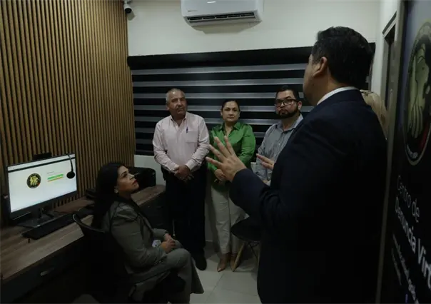 Inauguran Cabina Virtual en Vallecillo para facilitar denuncias y orientación jurídica