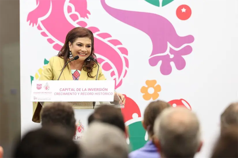 Clara Brugada en la CDMX. Foto: Gobierno de la Ciudad de México 