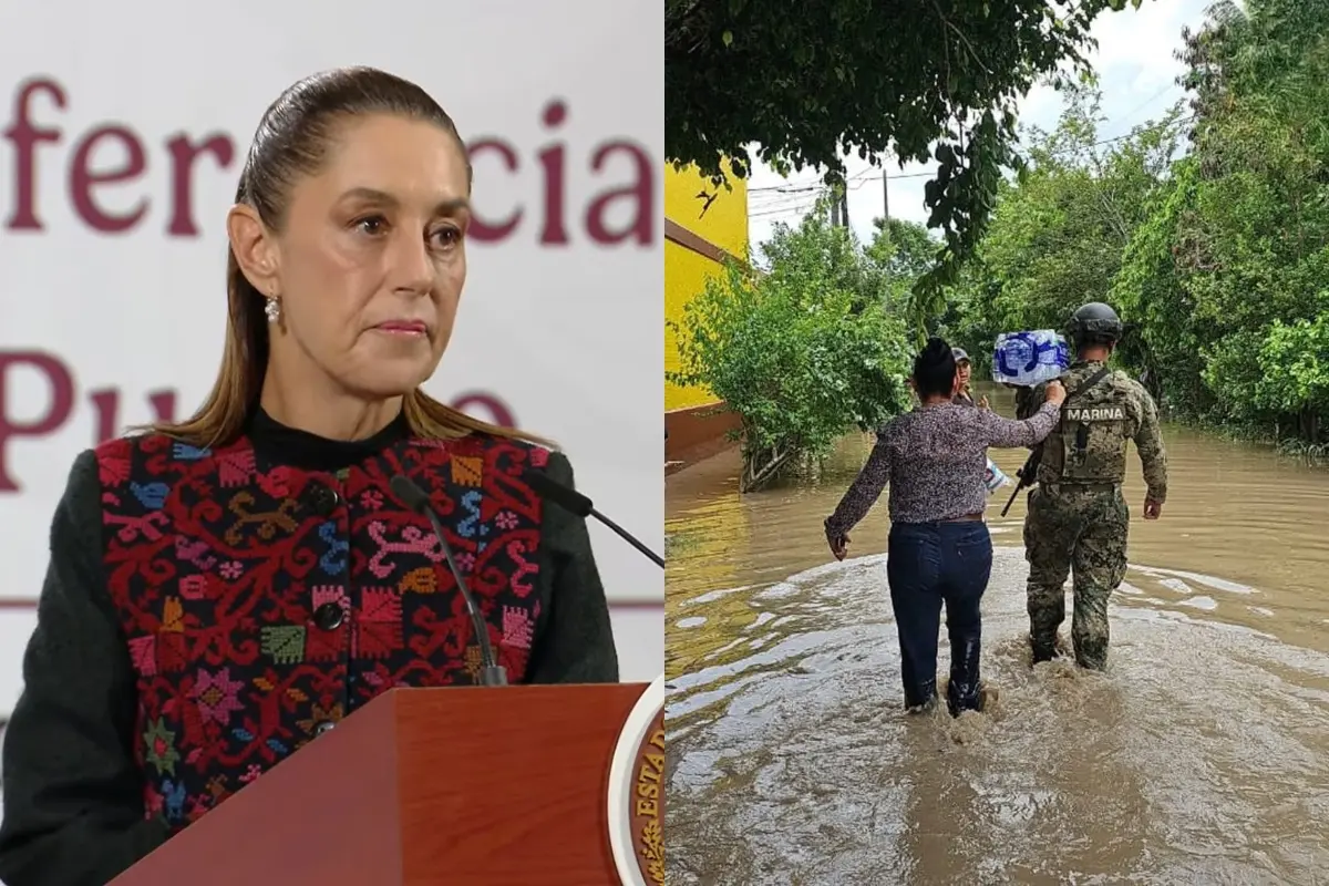 Claudia Sheinbaum/Ayuda a ciudadanos afectados Foto: Gobierno de México