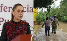 Claudia Sheinbaum informa que ya se brinda ayuda a los estados afectados por desbordamiento de río