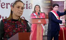 Claudia Sheinbaum reafirma solidaridad con Pedro Castillo tras destitución de Dina Boluarte en Perú