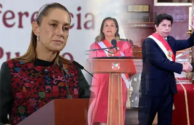 Claudia Sheinbaum reafirma solidaridad con Pedro Castillo tras destitución de Dina Boluarte en Perú