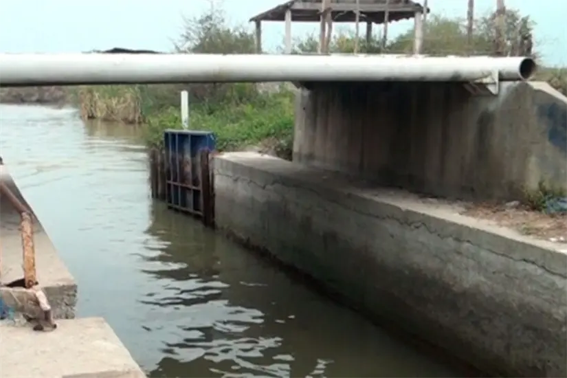 El dique El Moralillo es proyecto para garantizar el abasto de agua en la zona sur y evitar inundaciones. Foto: Carlos García