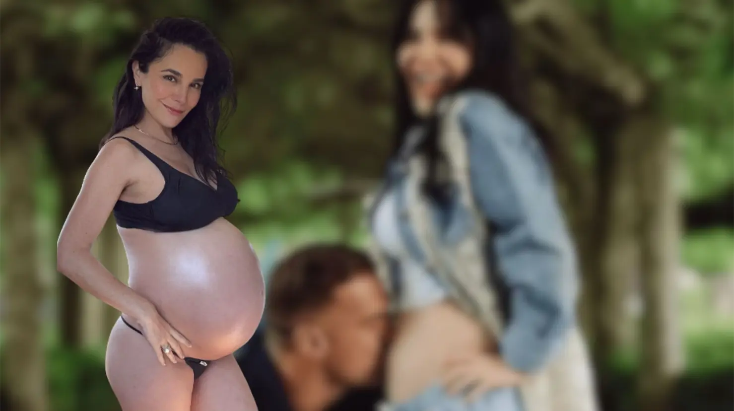 Martha Higareda mostró las manos de sus gemelas en Instagram Foto: CANVA/AG