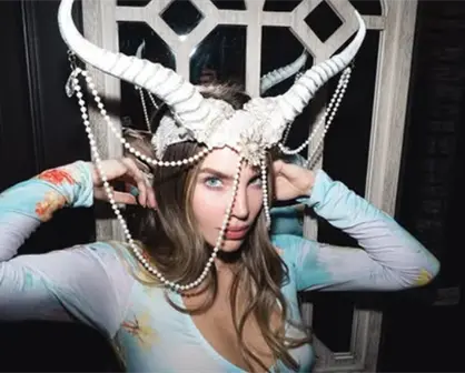 Belinda ya se prepara para celebrar Halloween