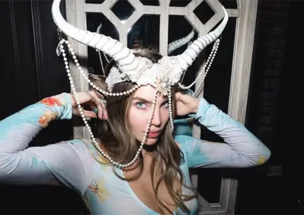 Belinda ya se prepara para celebrar Halloween
