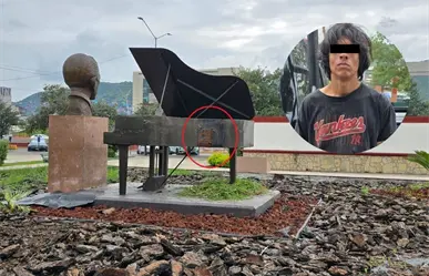 Frustran robo de hondureño; fue sorprendido intentando llevarse placa de acero en Monterrey