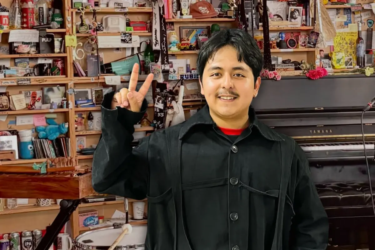 Macario Martínez en Tiny Desk (Foto: IG @macariomartinez_ / Canva)