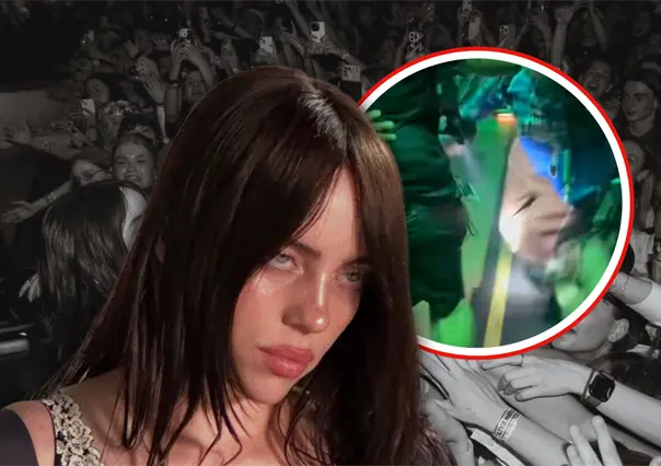 Billie Eilish es arrastrada violentamente hacia la multitud en concierto de Miami