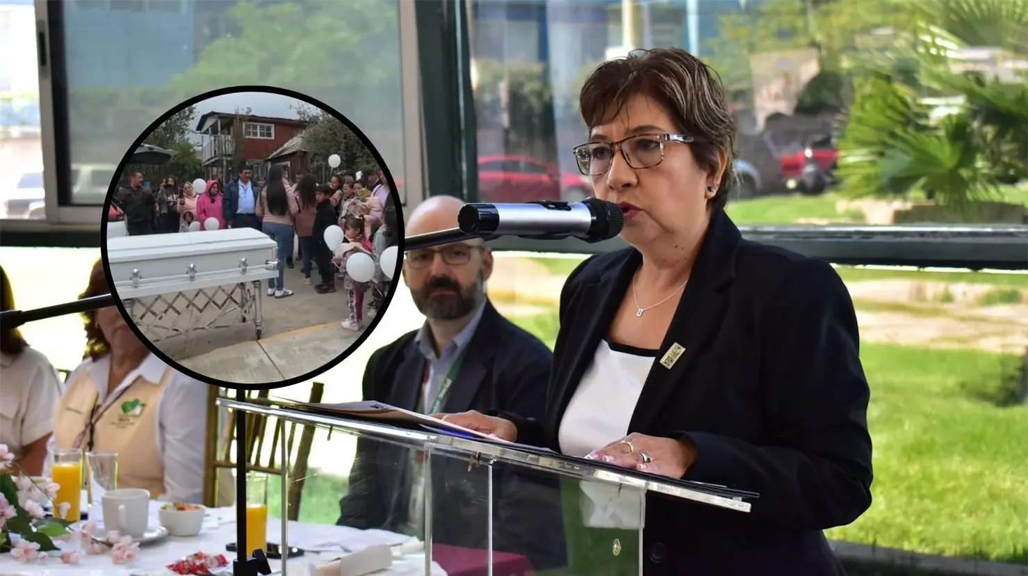 Claudia Díaz Pérez, delegada del IMSS en Durango hizo algunos comentarios sobre el caso de Daenerys. | Foto: RRSS.
