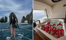 Bellakath celebra su cumpleaños en Los Cabos y deslumbra con vistas al Arco