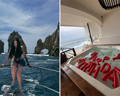 Bellakath celebra su cumpleaños en Los Cabos y deslumbra con vistas al Arco