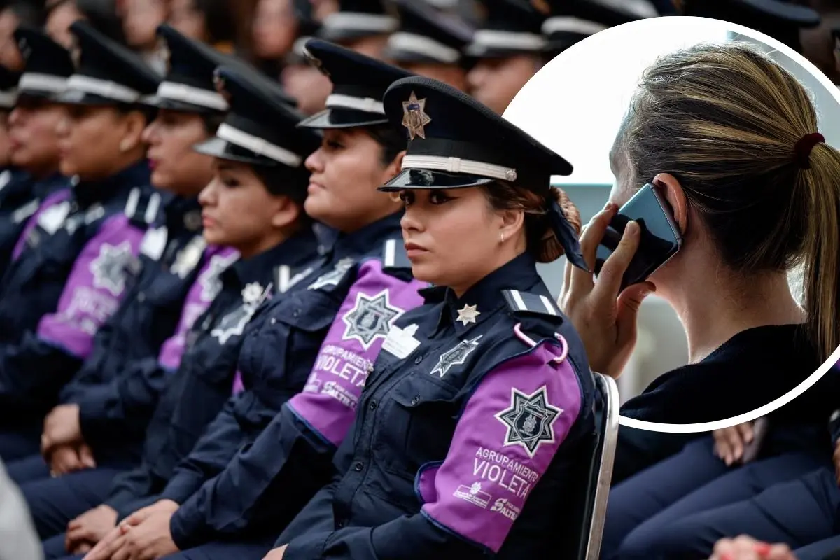 Línea 800 violeta arranca para combatir la violencia de genero en Saltillo / Foto: DIF Saltillo | Canva