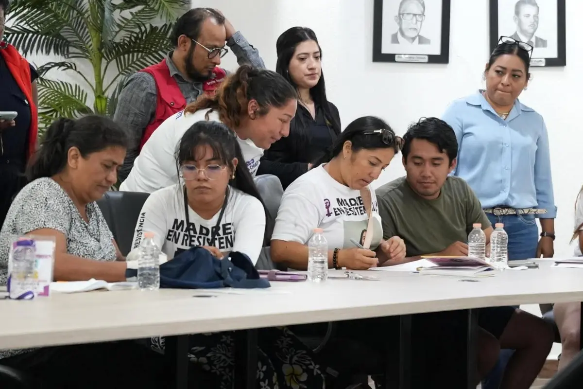 Colectivos de madres buscadoras Foto: Fiscalía de Chiapas