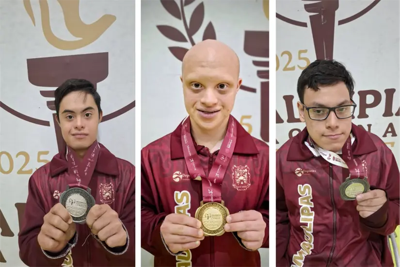 Delegación de paraatletas tamaulipecos siguen sumando medallas | Foto: Perla Herrera