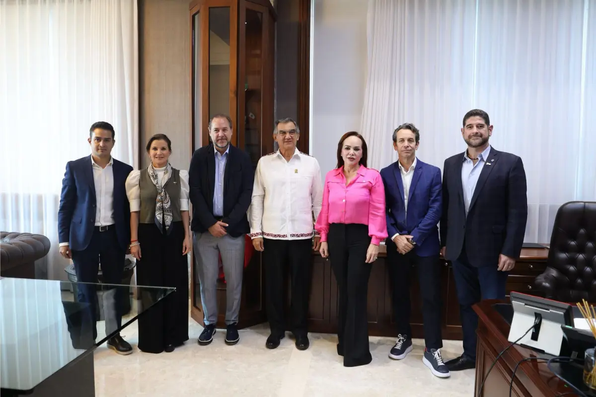 Empresarios presentaron al gobernador Américo Villarreal Anaya el mega proyecto inmobiliario para Nuevo Laredo. Foto: Carlos García