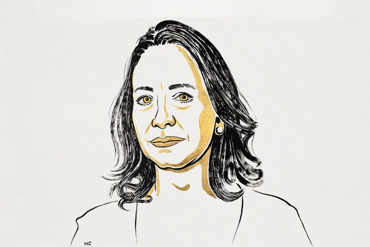 María Corina Machado. Foto: X (@NobelPrize)