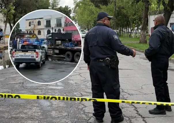 Grúa arrolla y mata a dos niños frente a un Banco del Bienestar en Ecatepec