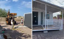 Ella es la joven de BCS que compró una casa prefabricada en AliExpress y se volvió viral