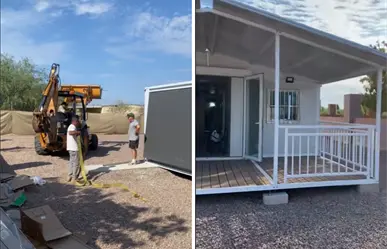 Ella es la joven de BCS que compró una casa prefabricada en AliExpress y se volvió viral