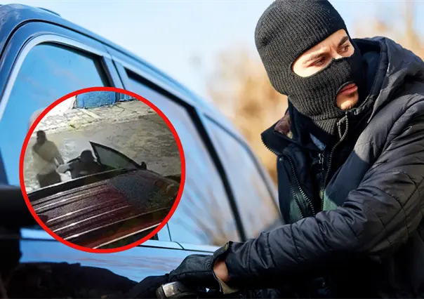 VIDEO | Hombres armados roban el vehículo a una familia durante asalto en Ecatepec