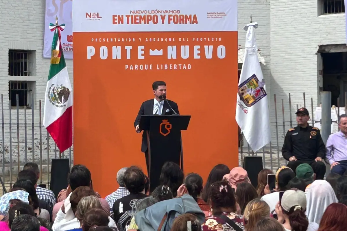 Samuel García dio el banderazo de arranque para transformar las instalaciones del antiguo Penal del Topo Chico/Foto: Rosy Sandoval