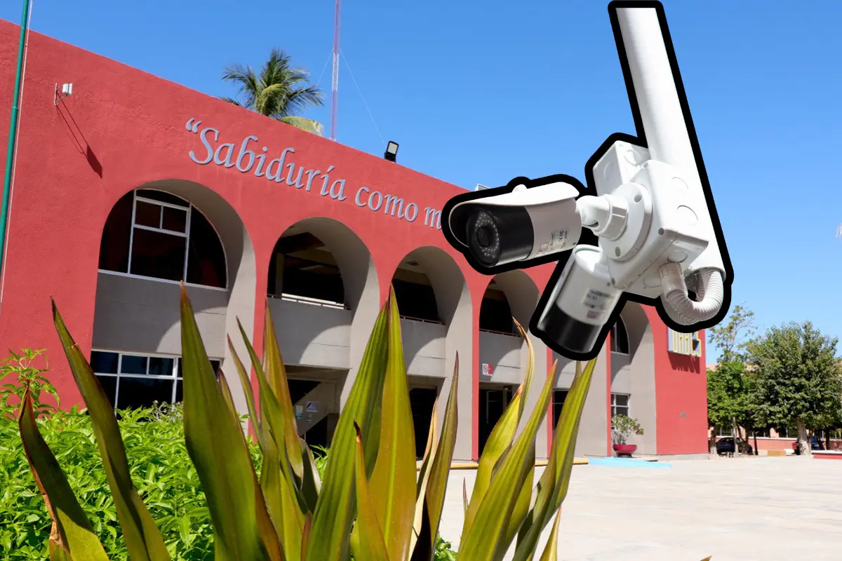 La UABCS amplía sus sistema de videovigilancia, no sólo en La Paz, también en sus diferentes campus. Fotos: Archivos | Canva.
