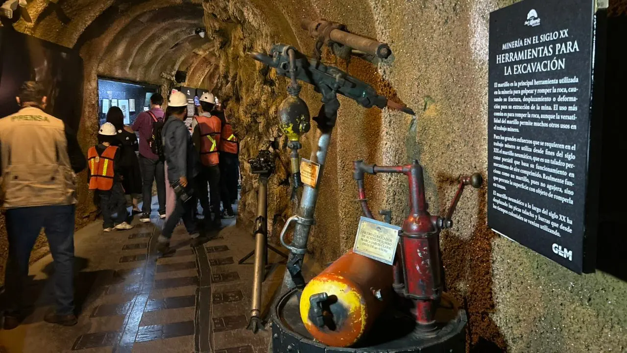 FOTOS | Así luce el Museo Túnel de Minería en su reinauguración de este 9 de octubre
