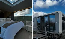 Casas prefabricadas llegan al turismo de lujo: así es el hotel Dionisio en el Valle de Guadalupe