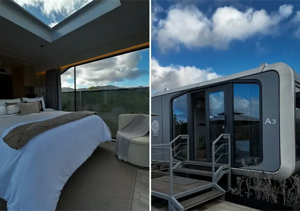 Casas prefabricadas llegan al turismo de lujo: así es el hotel Dionisio en el Valle de Guadalupe