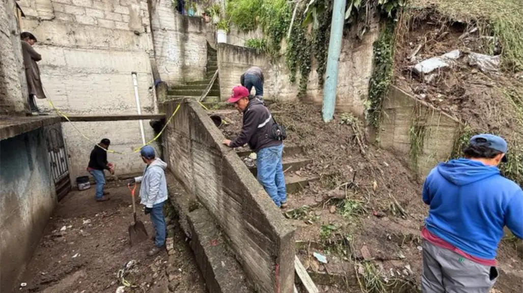 Estas son las afectaciones que han dejado las fuertes lluvias en algunos municipios del Edomex