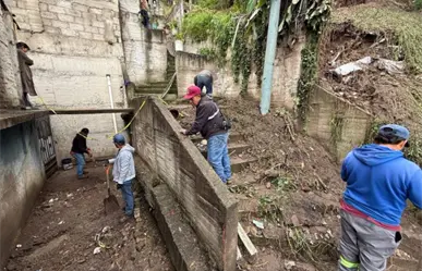 Estas son las afectaciones que han dejado las fuertes lluvias en algunos municipios del Edomex