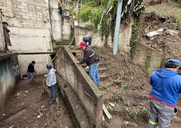 Estas son las afectaciones que han dejado las fuertes lluvias en algunos municipios del Edomex
