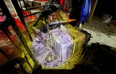 Tanque de gas provoca incendio en vivienda de Monterrey