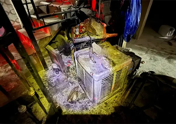 Tanque de gas provoca incendio en vivienda de Monterrey