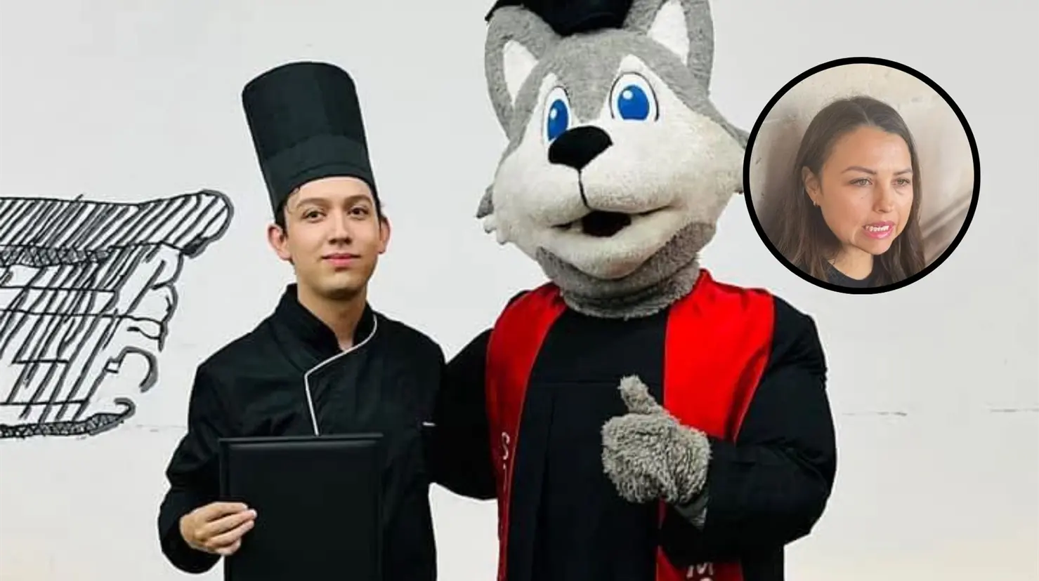 Carlos Emilio egresó de Gastronomía en la Universidad Autónoma de Durango hace algunas semanas. | Foto: RRSS.