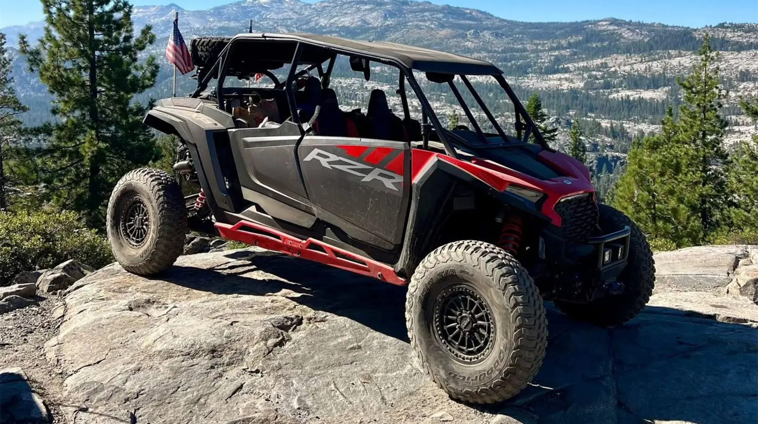 Los vehículos RZR están diseñados para terrenos agrestes, señalan las autoridades. | Foto: Polaris RZR.