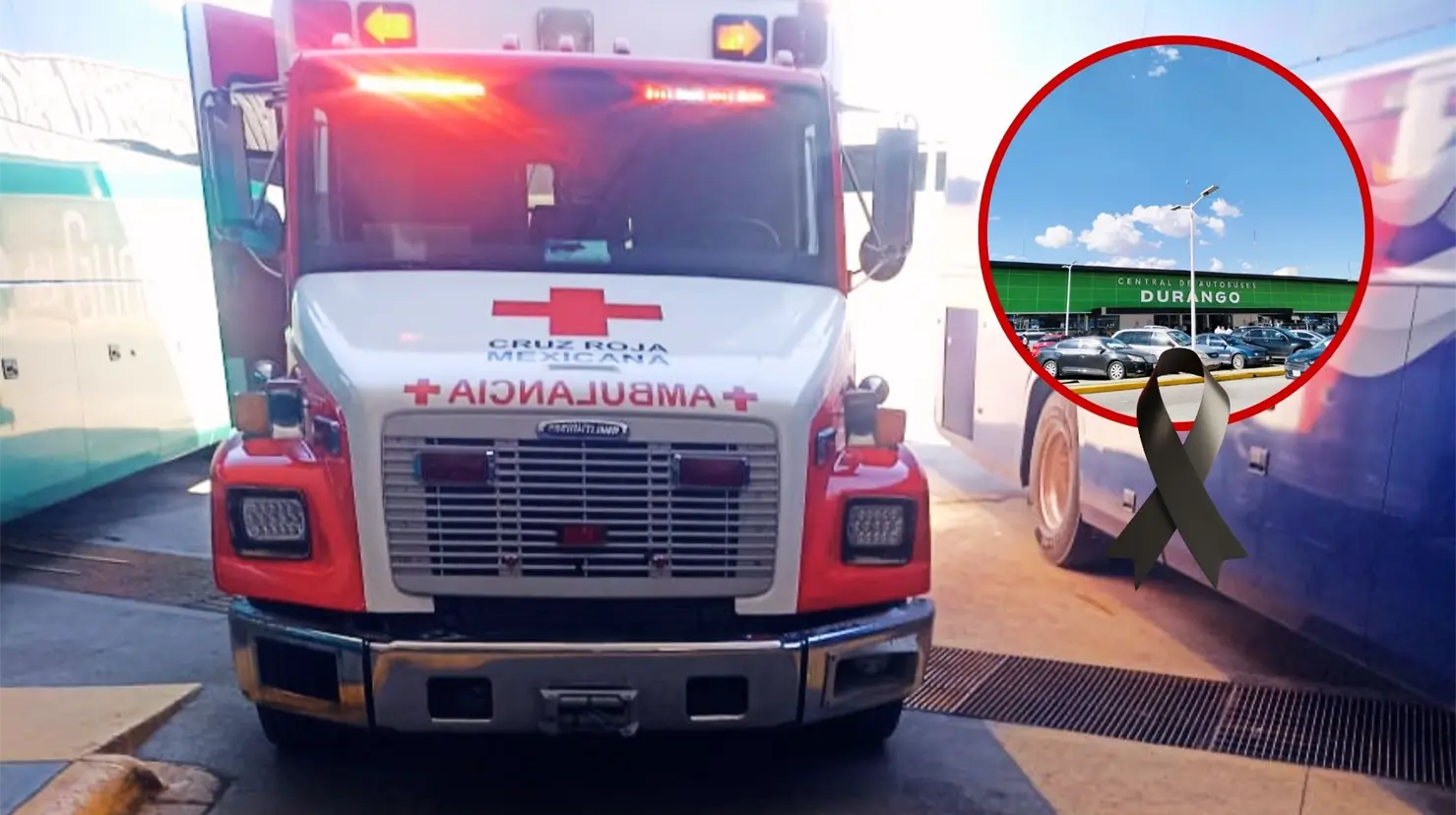 Una pasajera de la Central de Autobuses de Durango falleció en los andenes. | Foto: Especial.