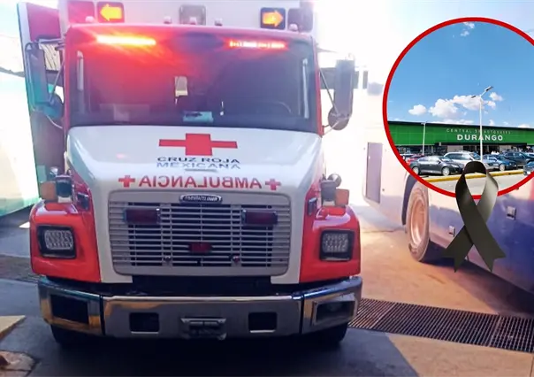 Pasajera murió en la Camionera de Durango al llegar del Estado de México