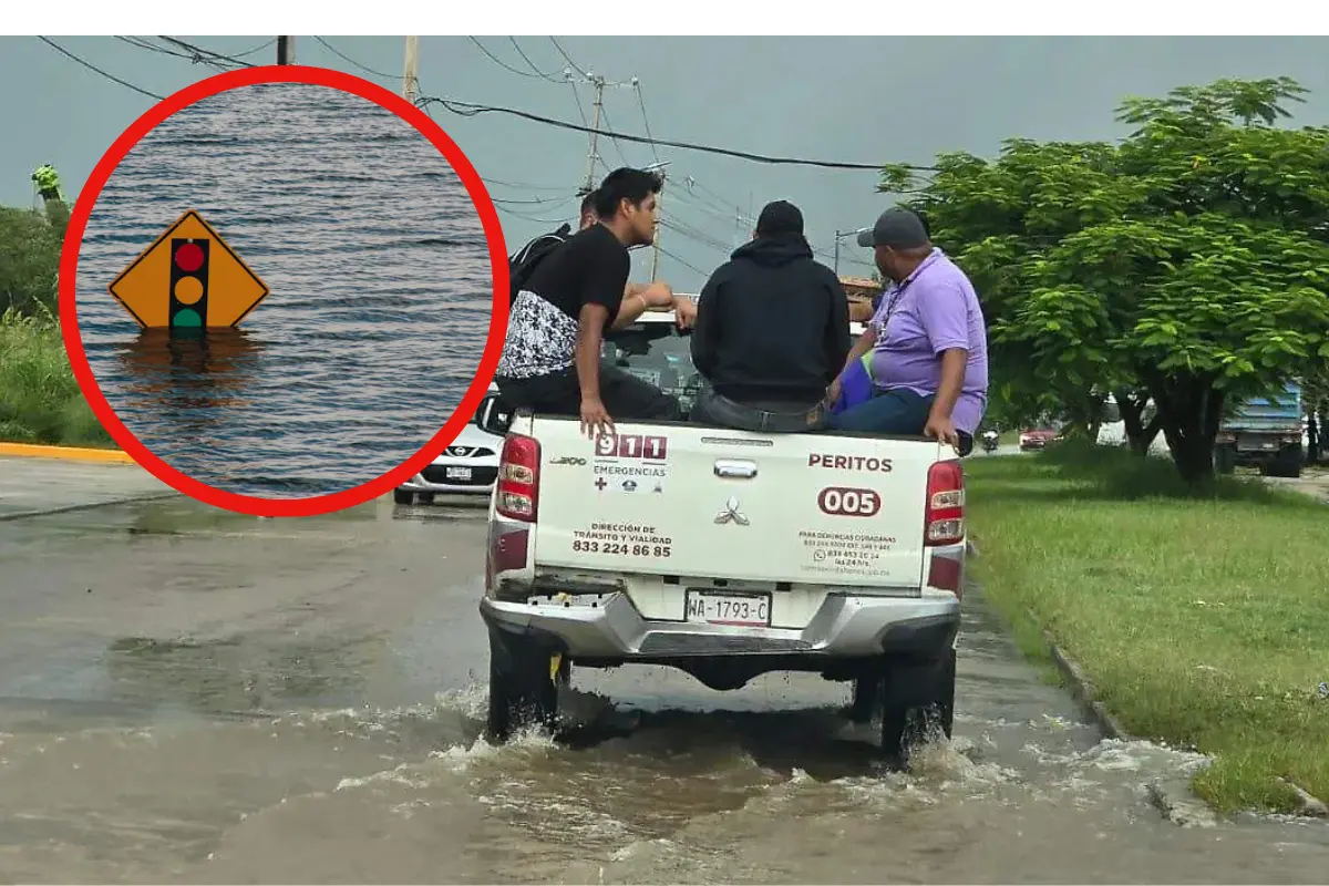 Autoridades de Altamira implementan transporte por inundaciones para apoyar a ciudadanos en áreas afectadas por las lluvias.
