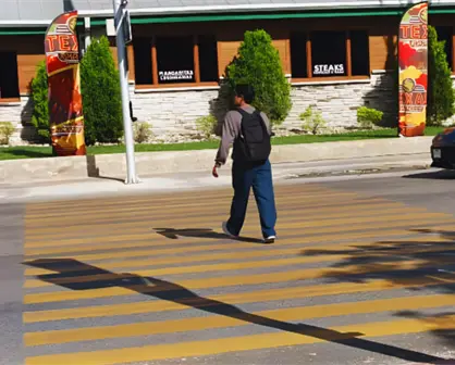 ¿Los yucatecos saben cómo cruzar en los pasos de cebra?