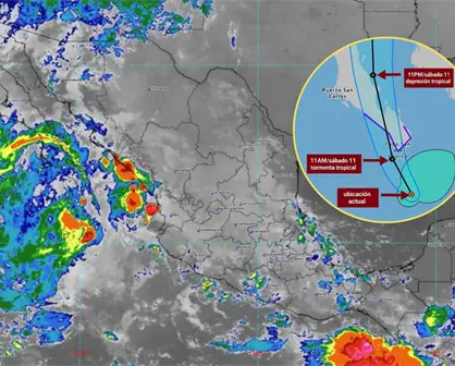 EN VIVO | Raymond impactará Baja California Sur como tormenta tropical: sigue aquí su trayectoria