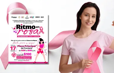 Frontera, Coahuila, tendrá zumbatón contra el cáncer de mama en Ritmo en Rosa